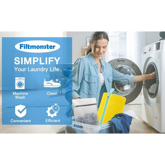 Shoe Washing Machine Bag 4 Pack | Sneaker Cleaner YKK Zipper Chenille Deep Clean - Picture 11 of 15